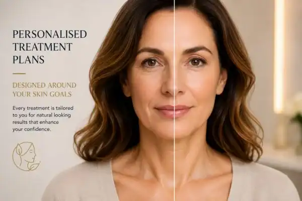 Before and after results of Collagen Lift Therapy North Harrow